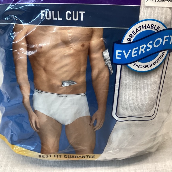 FRUIT OF THE LOOM MENS’ TAG-FREE BRIEFS 9 PACK 100% COTTON SIZE: LARGE - Picture 5 of 9